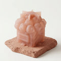 Close-up of high-quality platinum silicone tulip cake mold details