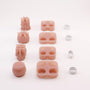 Regular Size / 4 x 4-Cavity Insert Molds + 4 x Cutters
