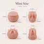 Mini Size / 4 x Cutters Included Free