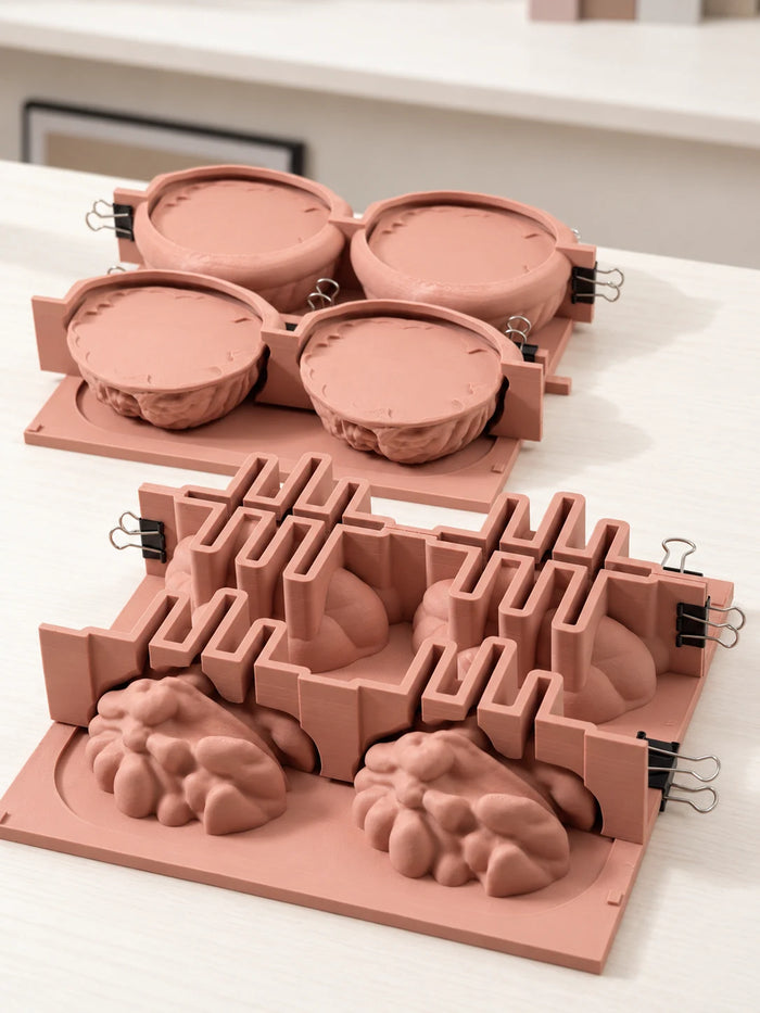 “Simple Walnut” Fruit Atelier 3D Silicone Mousse Cake Mold