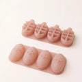 Sunny Banana 3D silicone mousse cake mold set with Banana Flesh Mold and Banana Half Mold