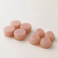 Sweet Lychee 3D silicone mousse cake mold set including lychee shell mold and lychee flesh mold